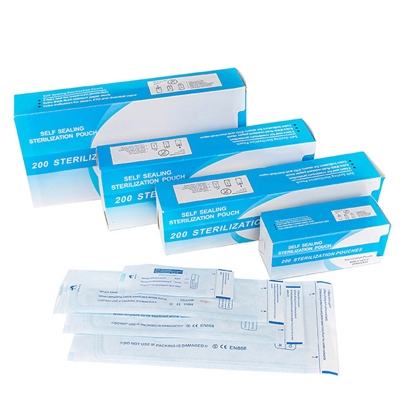 Nail Art Overlay - 200pcs Self Sealing Sterilization Pouch For