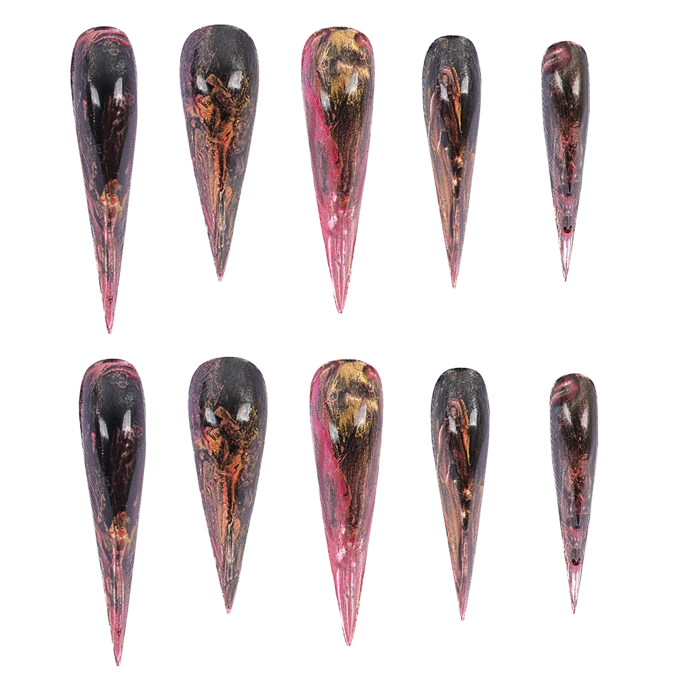 Nail Art Queen - Fantasia Medieval Queen Rhaenyra Fake Nail