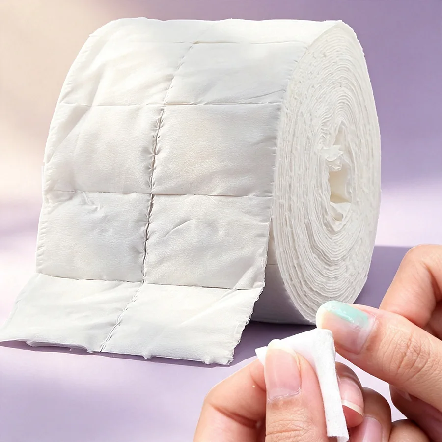 Nail Art Inspo - 300/500Pcs Roll Lint Free Cotton Nail