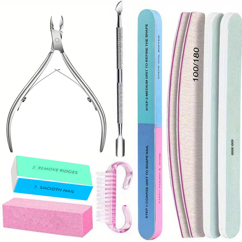 Nail Art Inspo - 10Pcs Nail Art Set Grit Professional