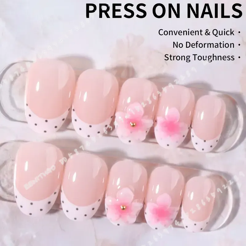 24pcs Short Oval 3D Gel Nail T - Nail Art Oval review and price