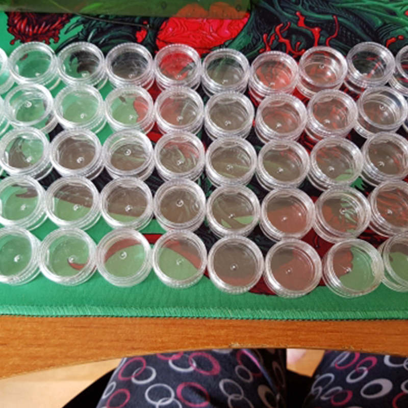 50Pcs Empty Clear Plastic Cosm - Nail Art Inspo review and price