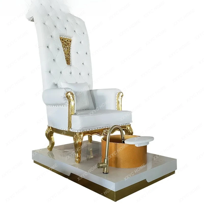 Nail Art Foot Bath Chair Golde - Nail Art Queen review and price