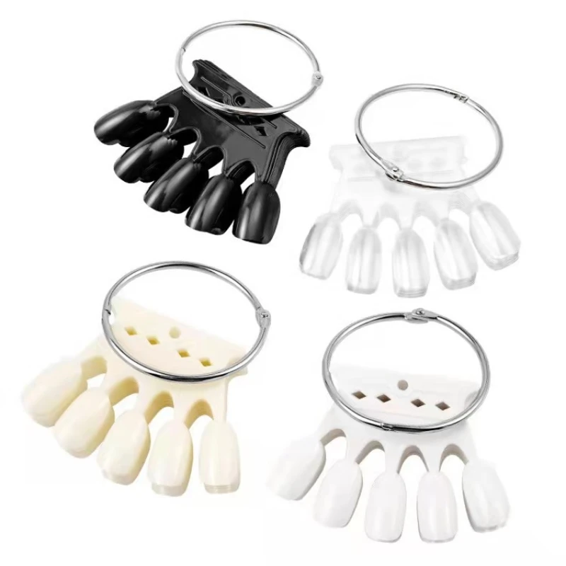 50pcs/pack Crown Shape False T - Nail Art Oval review and price