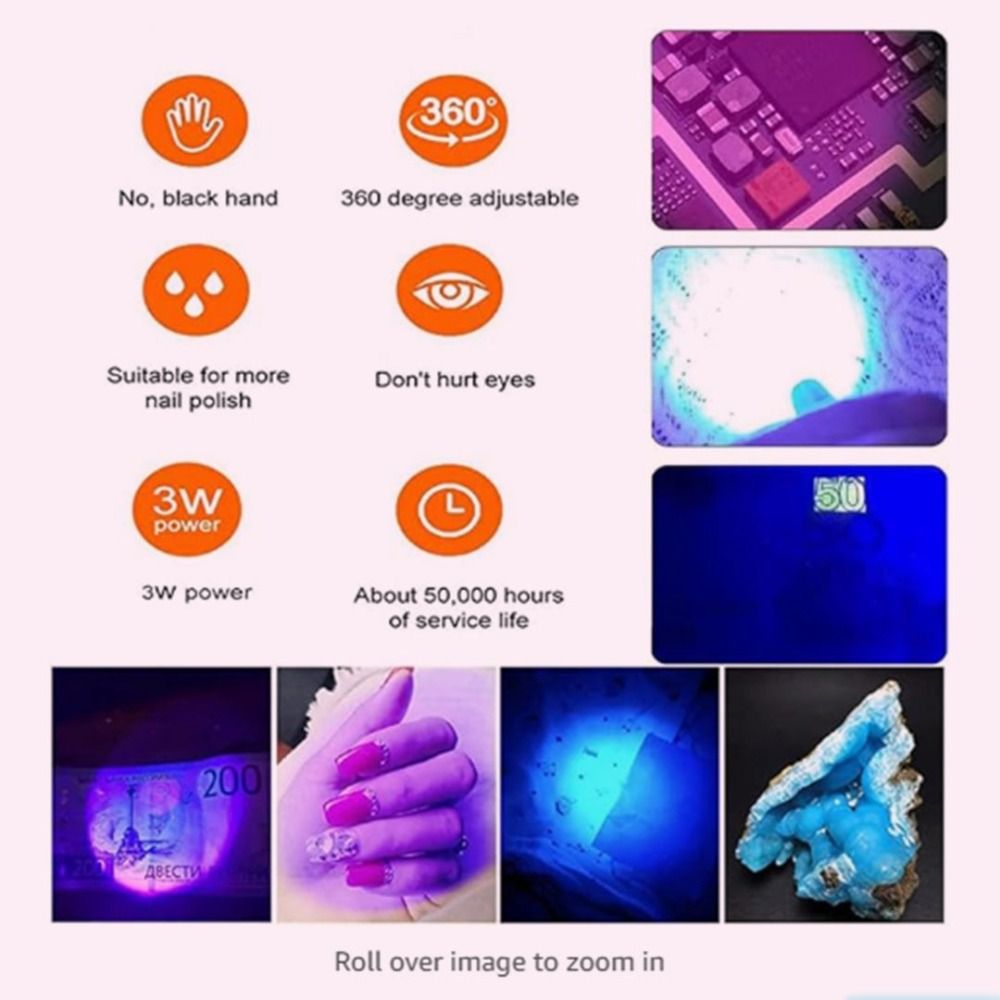 Portable 5W/3W UV Led Nail Lam - Uv Led Lamp Nail review and price