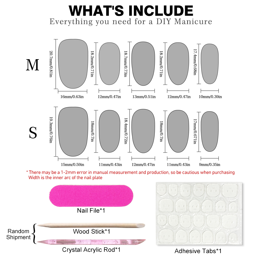10pcs Fantasy Purple Pink Hand - Nail Art Oval review and price