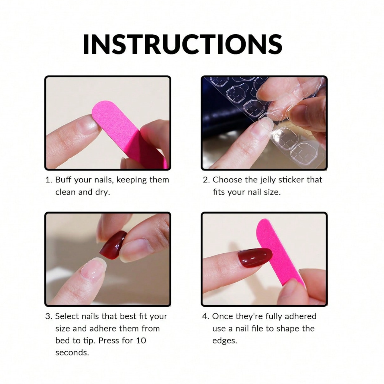 10 Pieces of Hand Pressed Oval - Nail Art Oval review and price