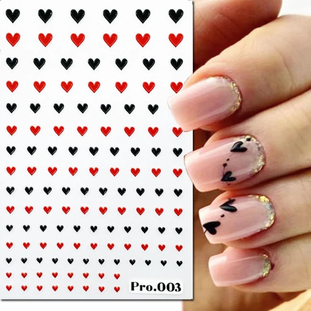 5d Embossed Nail Art Stickers  - Nail Art Valentines Day review and price