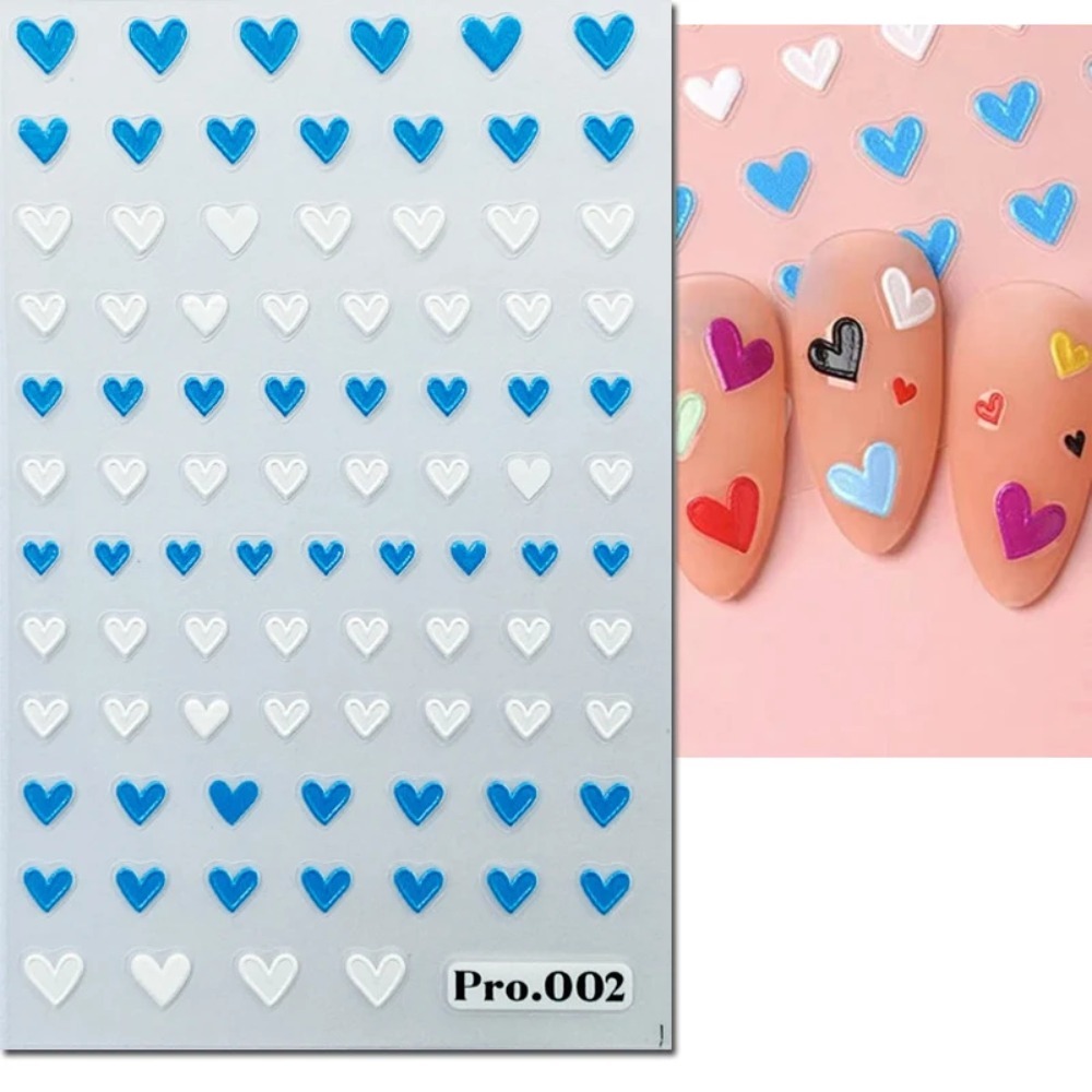 5d Embossed Nail Art Stickers  - Nail Art Valentines Day review and price