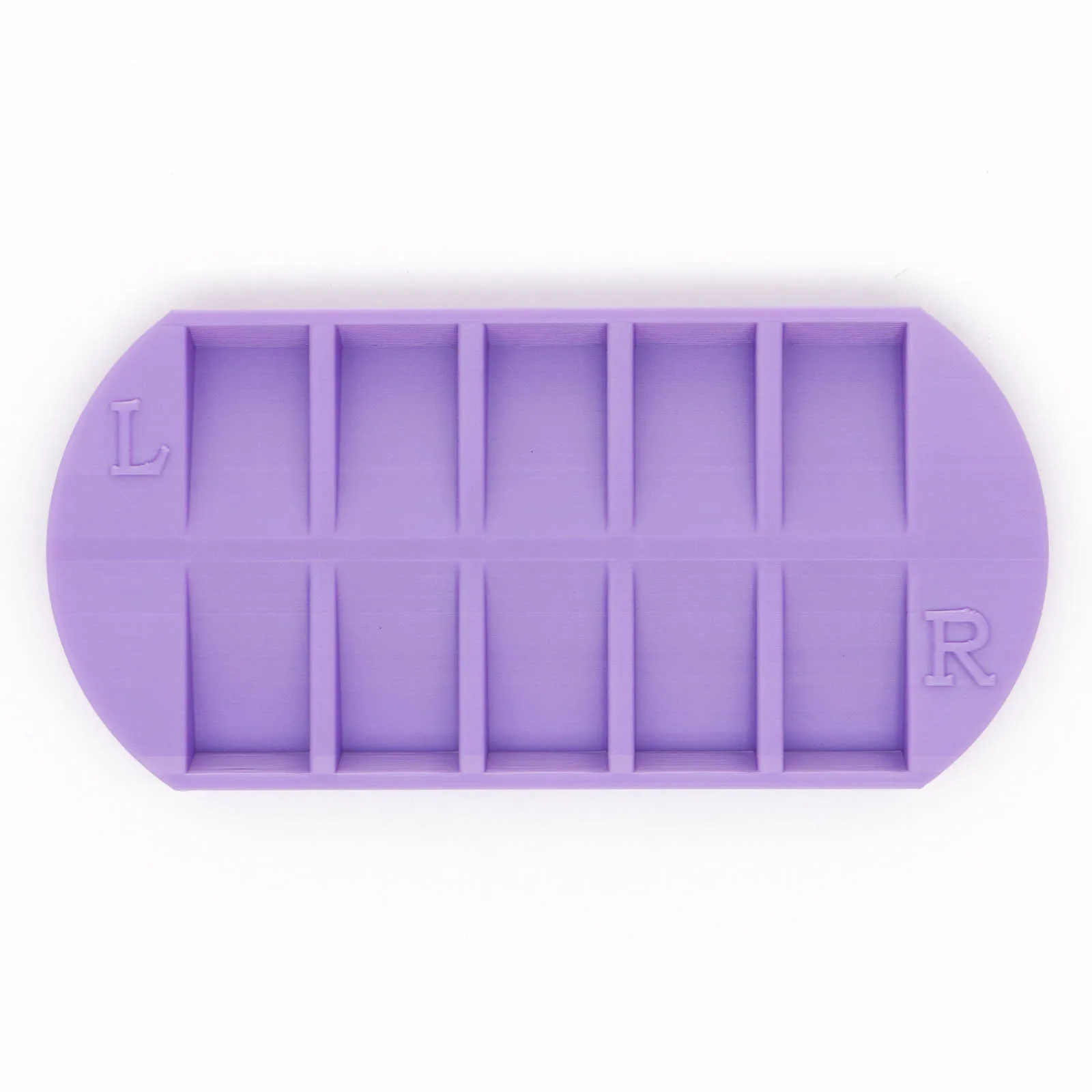 8-Grids Nail Tip Storage Tray  - Nail Art Overlay review and price