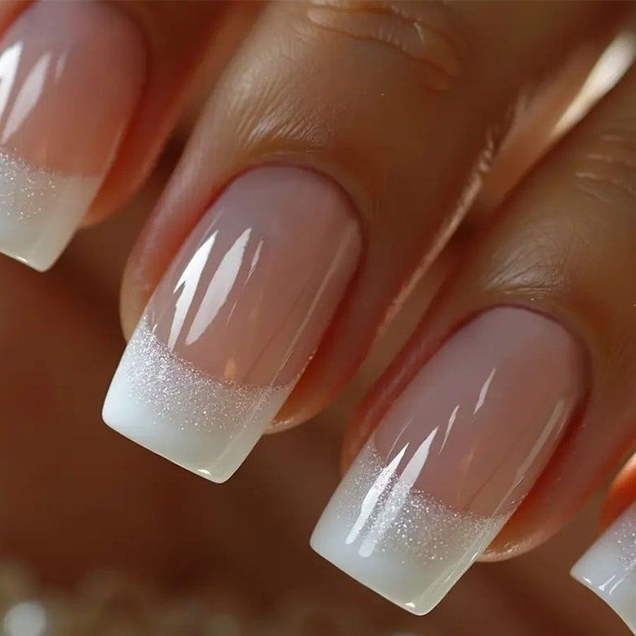 24pcs/set Medium Square fake n - Nail Art Overlay review and price