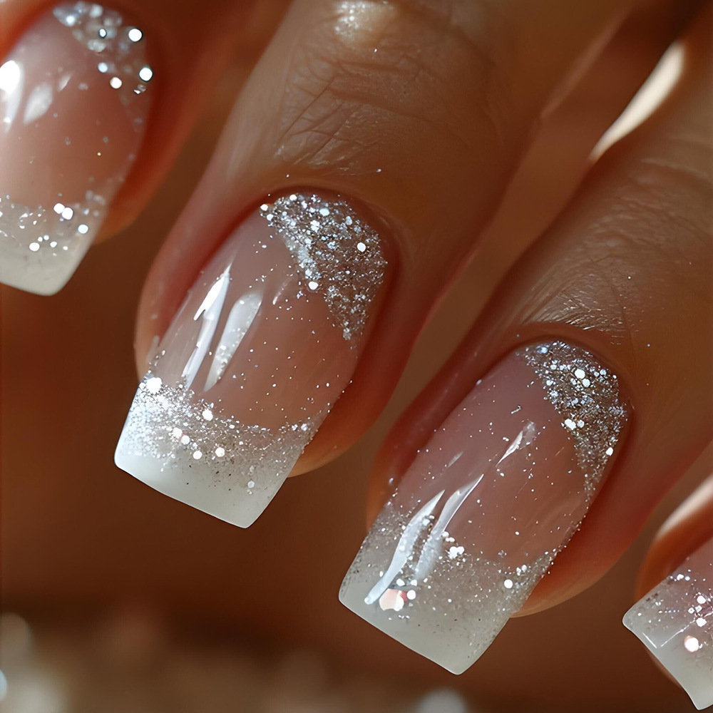 24pcs/set Medium Square fake n - Nail Art Overlay review and price