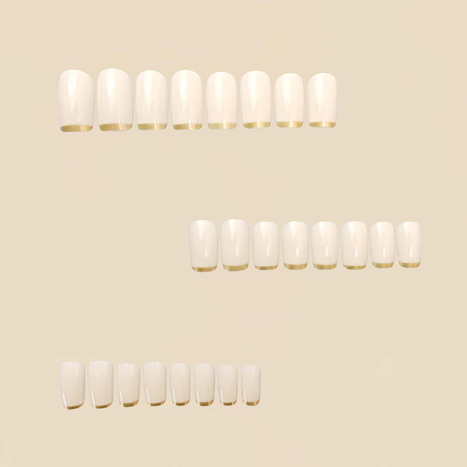 Medium fake nails for women Be - Nail Art Overlay review and price