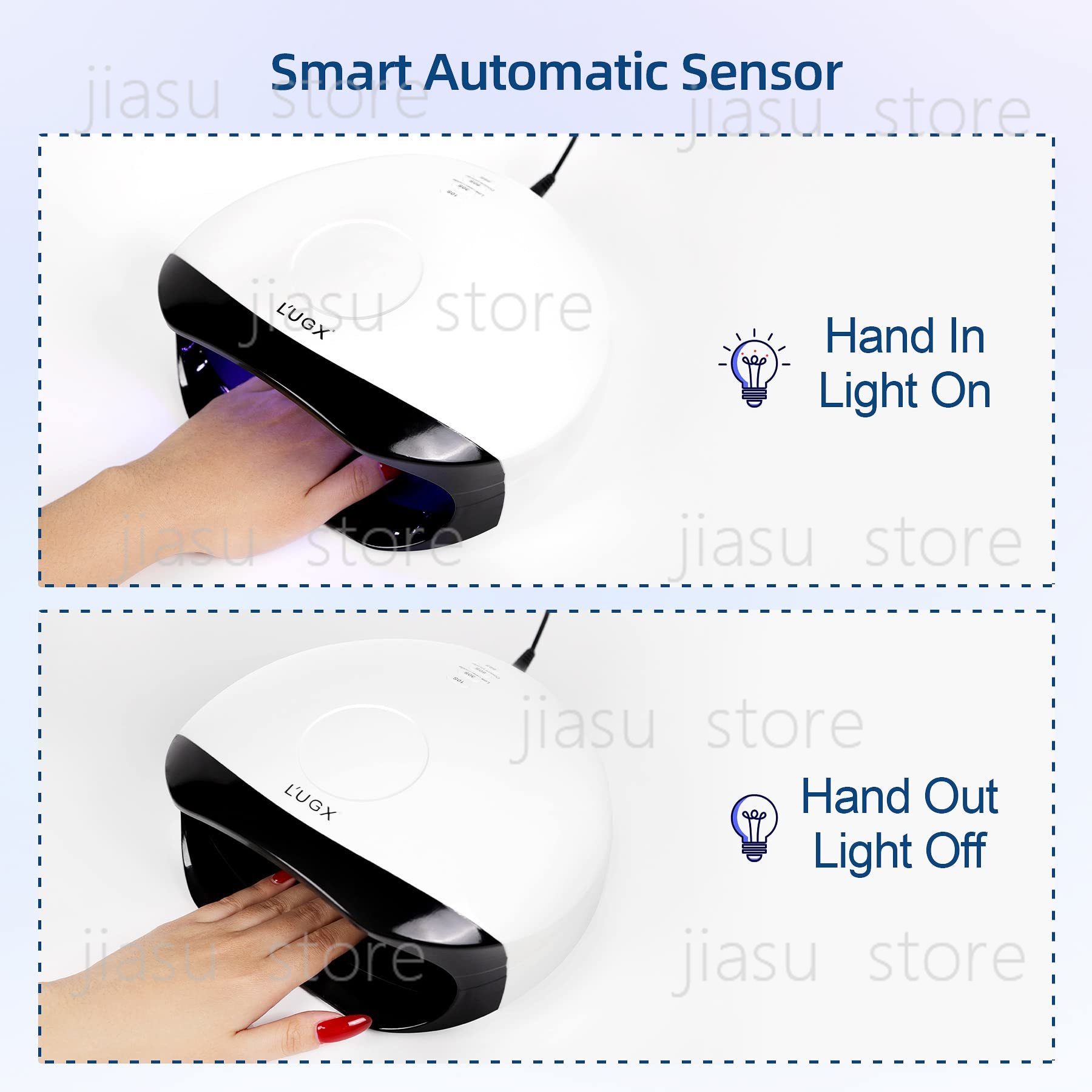 LUGX Hot Sale 56W Manicure Nai - Uv Led Lamp Nail review and price