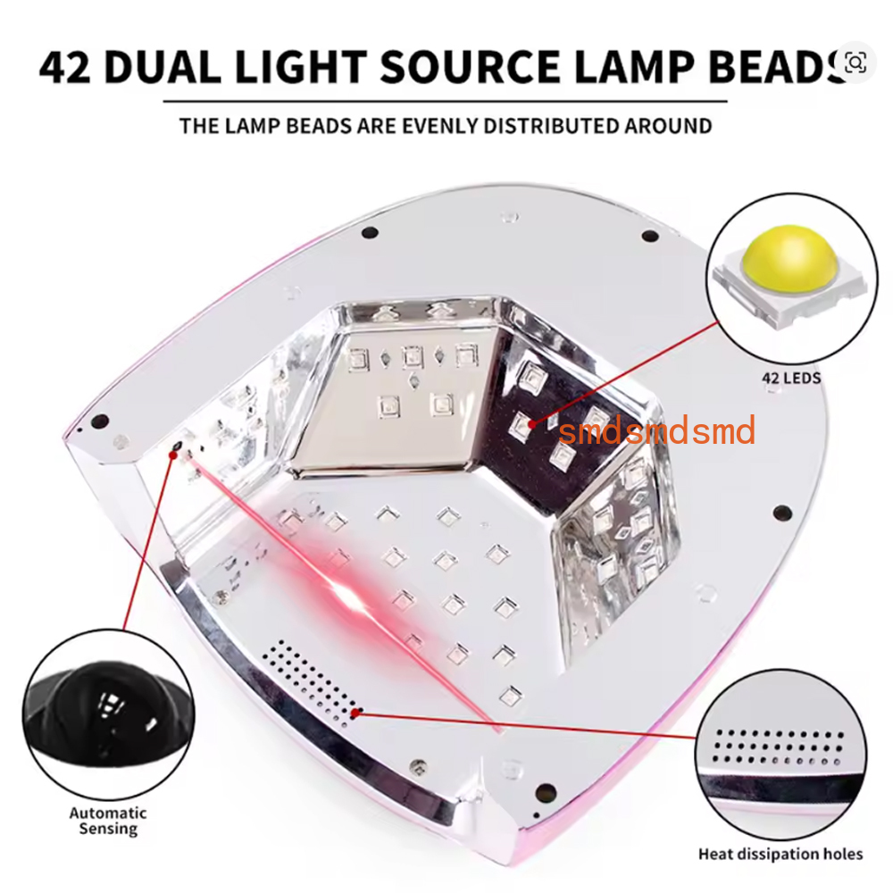 Rechargeable 96W Nail Lamp wit - Uv Led Lamp Nail review and price