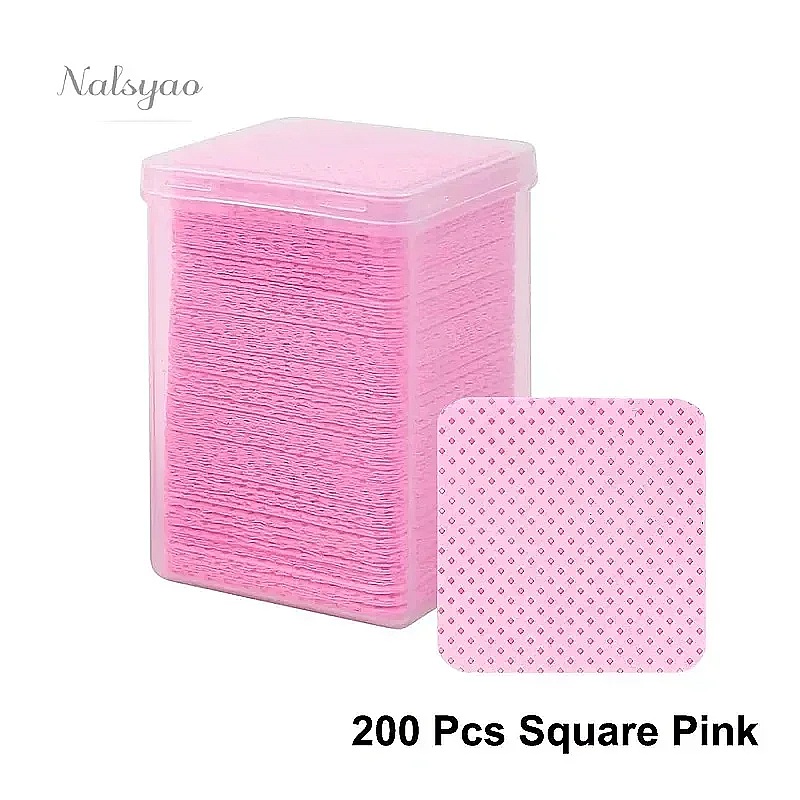 200Pcs Lint Free Nail Cleaning - Nail Art Remover review and price
