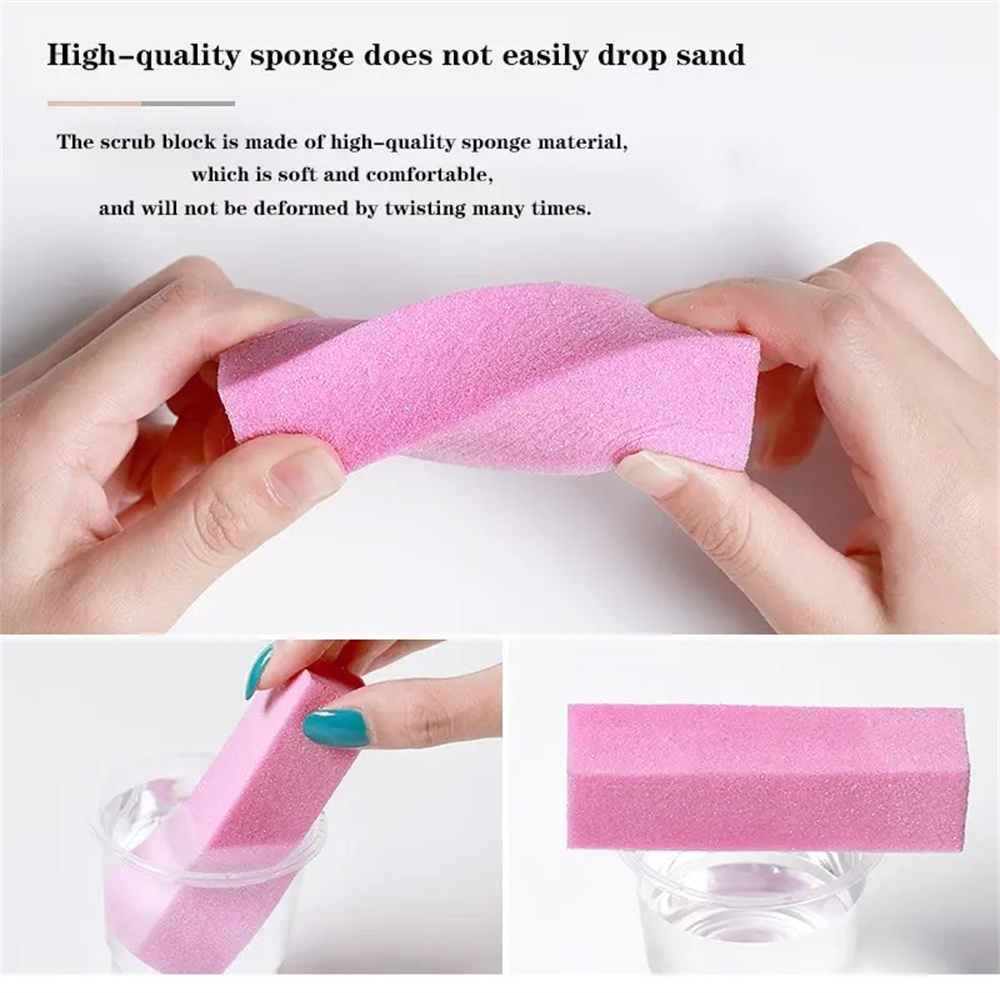10Pcs Sponge Buffer Block Set  - Nail Art Inspo review and price