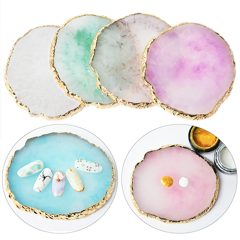Resin Agate Stone Nail Art Pal - Nail Art Overlay review and price