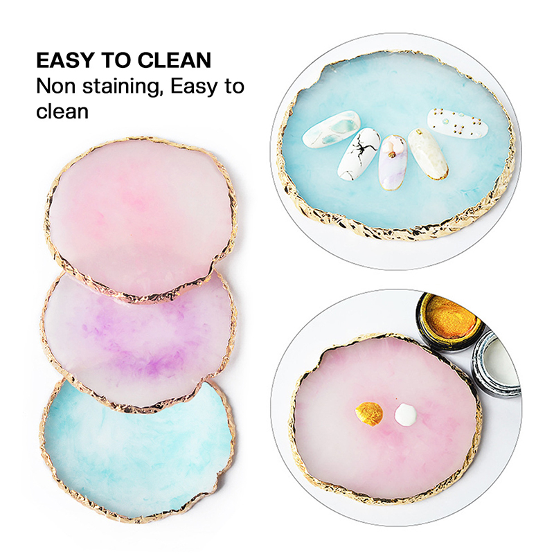 Resin Agate Stone Nail Art Pal - Nail Art Overlay review and price